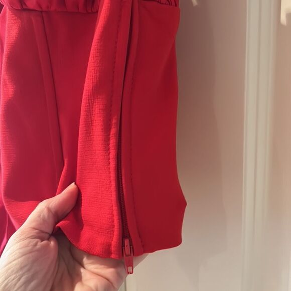 I am Gia Naomi red milk maid top small - Picture 7 of 15